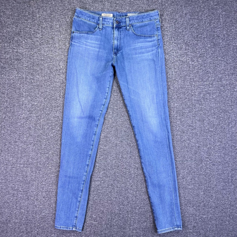 AG‎ Adriano Goldschmied Jeans Womens 30x30 Blue Farrah Skinny High Rise USA Made